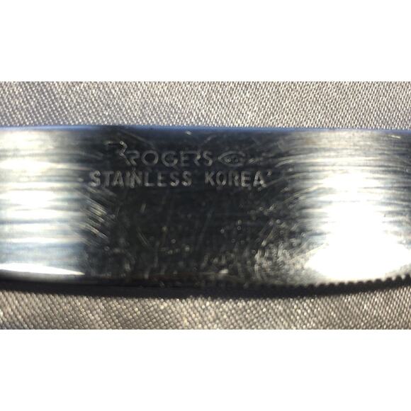 Rogers Stainless Korea Flatware Dorchester 1 Dinner Knife Silverware - Picture 4 of 4